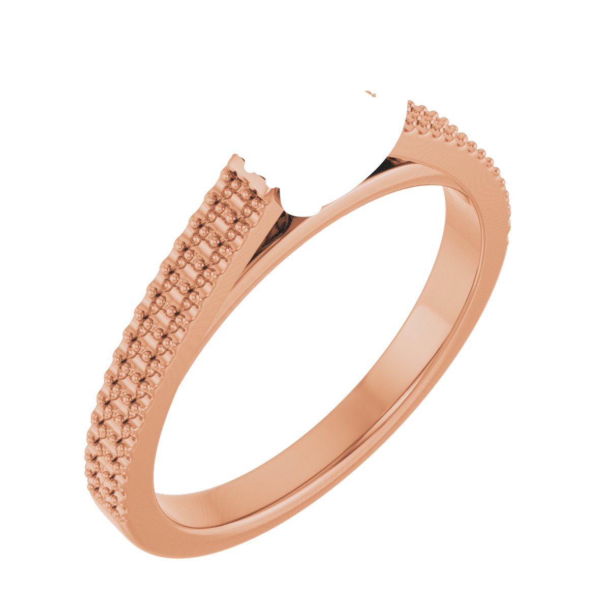 Hidden Halo-Style Engagement Ring