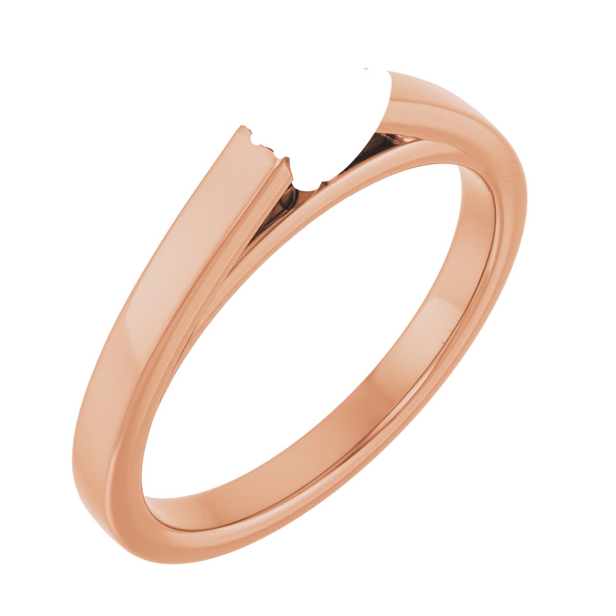 Hidden Halo-Style Engagement Ring