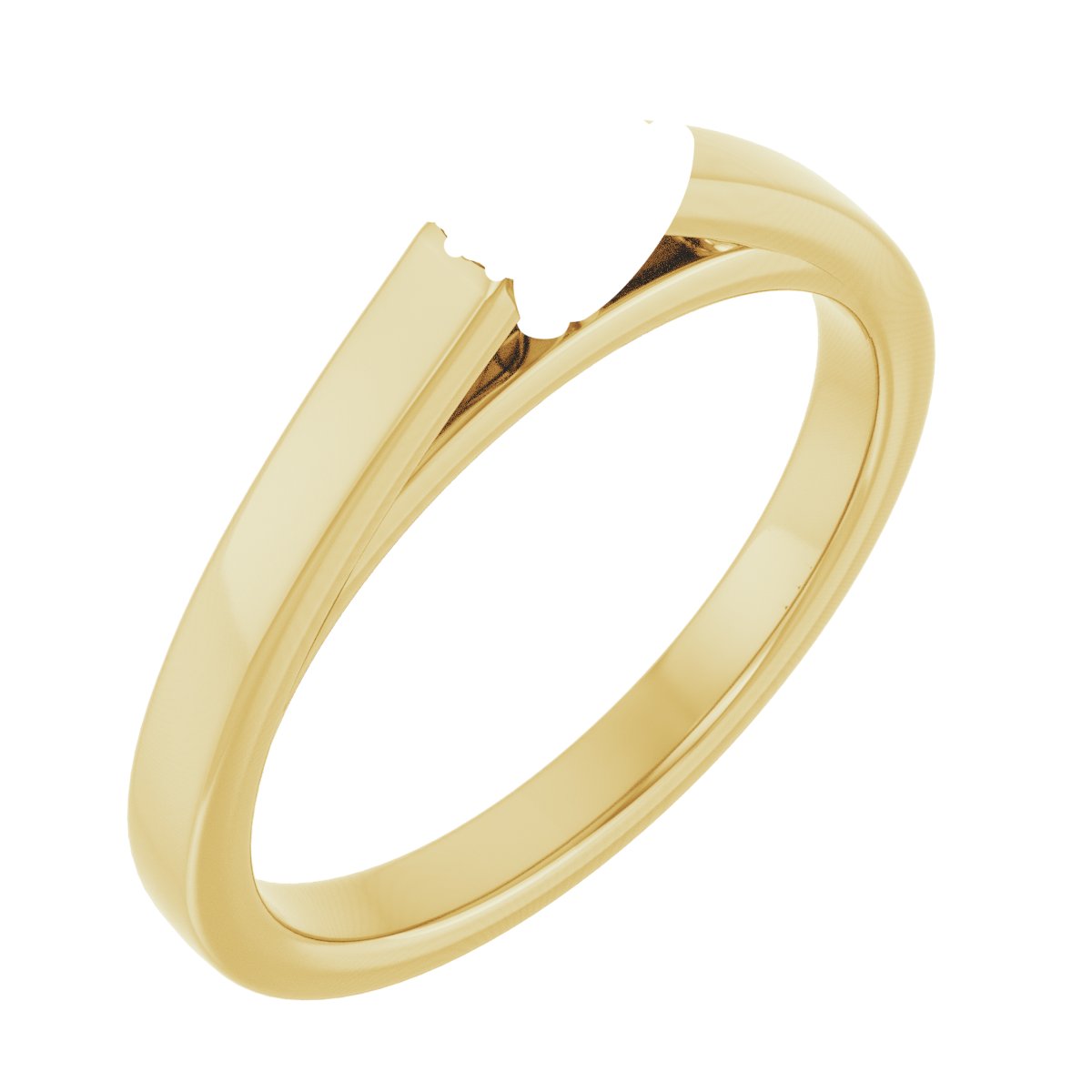 Hidden Halo-Style Engagement Ring
