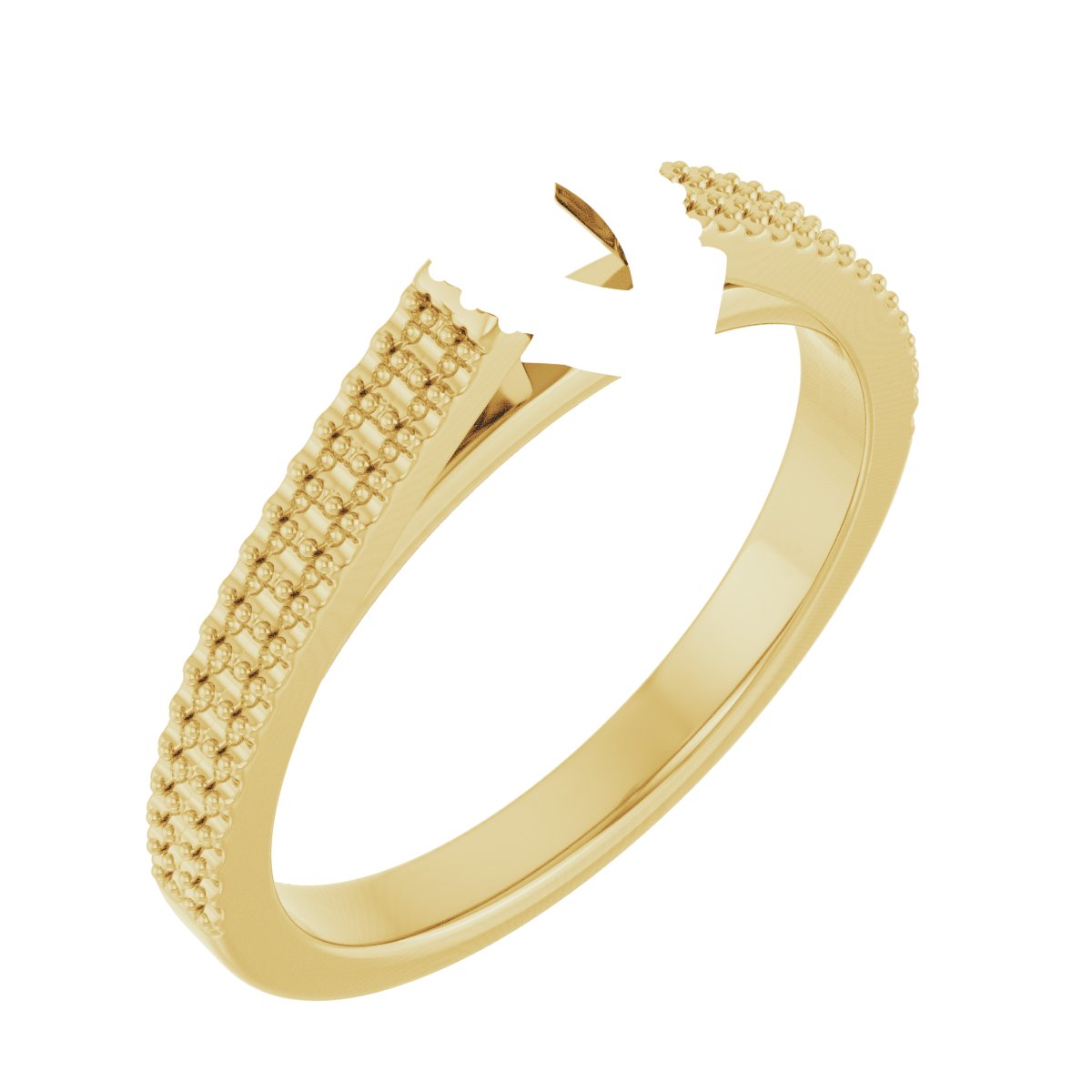 Hidden Halo-Style Engagement Ring