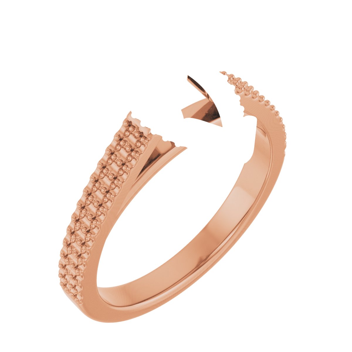 Hidden Halo-Style Engagement Ring