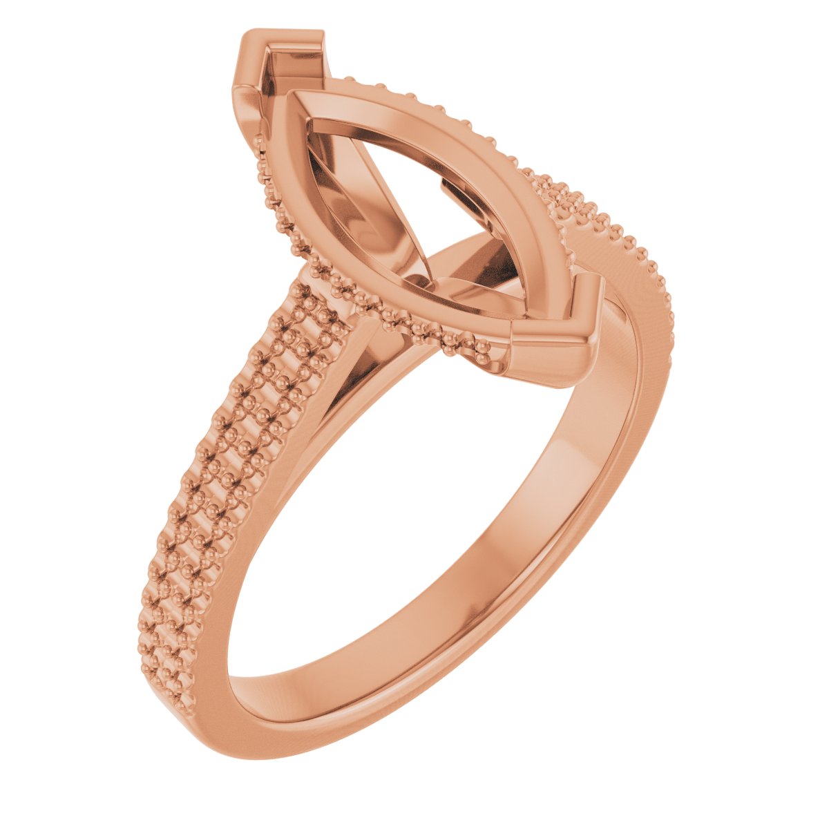 Hidden Halo-Style Engagement Ring