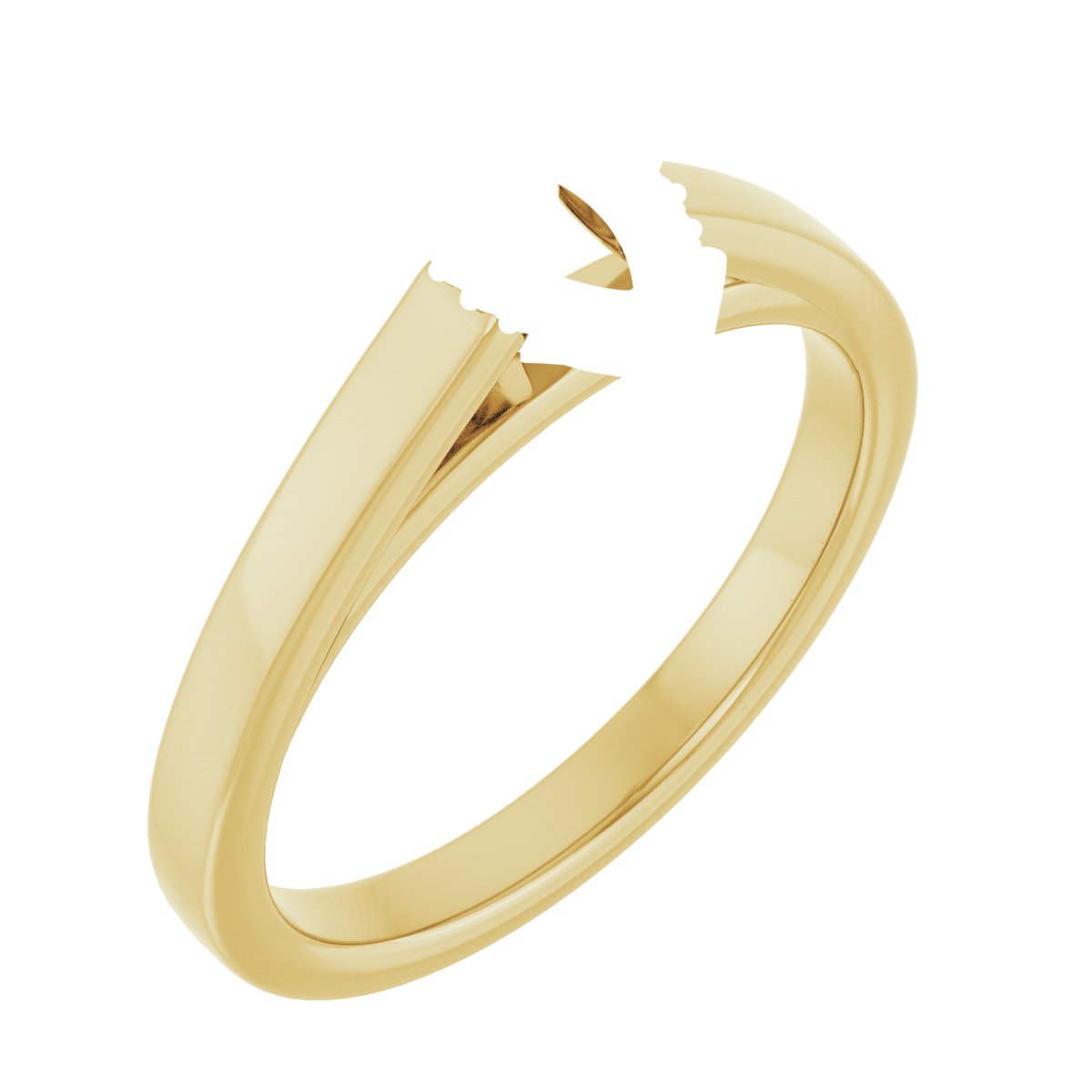 Hidden Halo-Style Engagement Ring