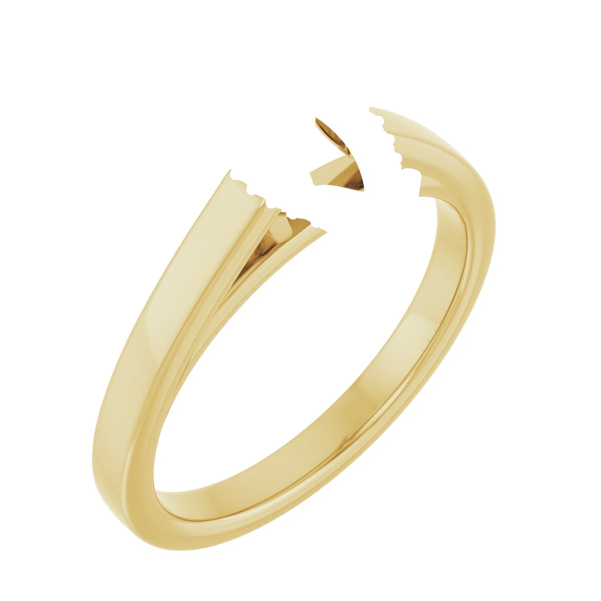 Hidden Halo-Style Engagement Ring