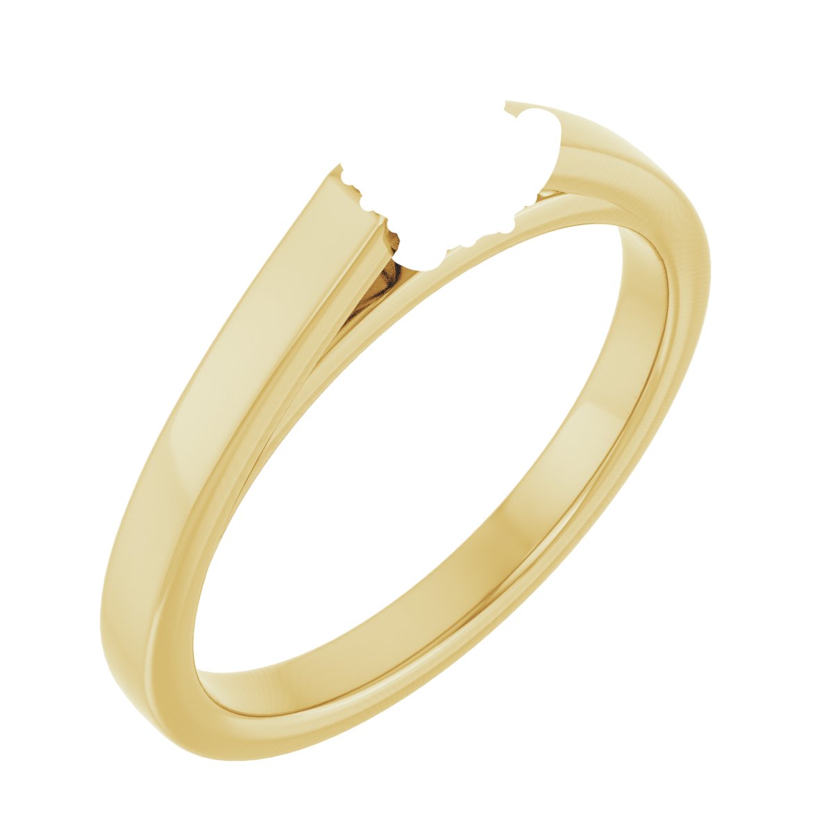 Hidden Halo-Style Engagement Ring