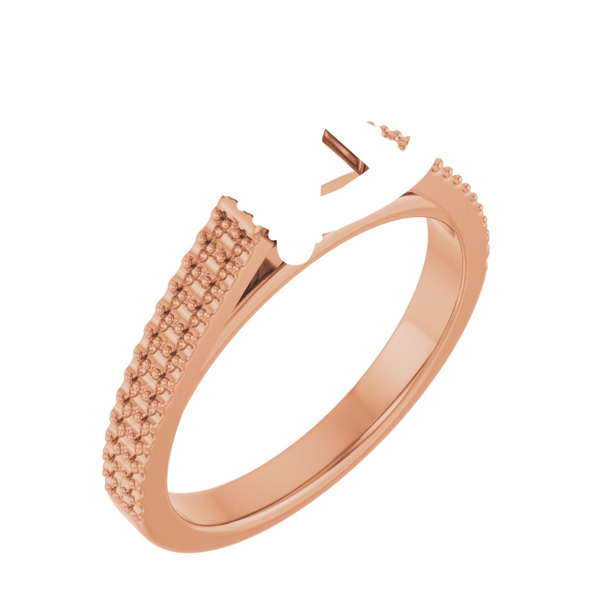 Hidden Halo-Style Engagement Ring