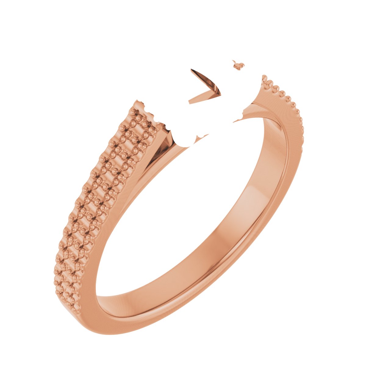Hidden Halo-Style Engagement Ring