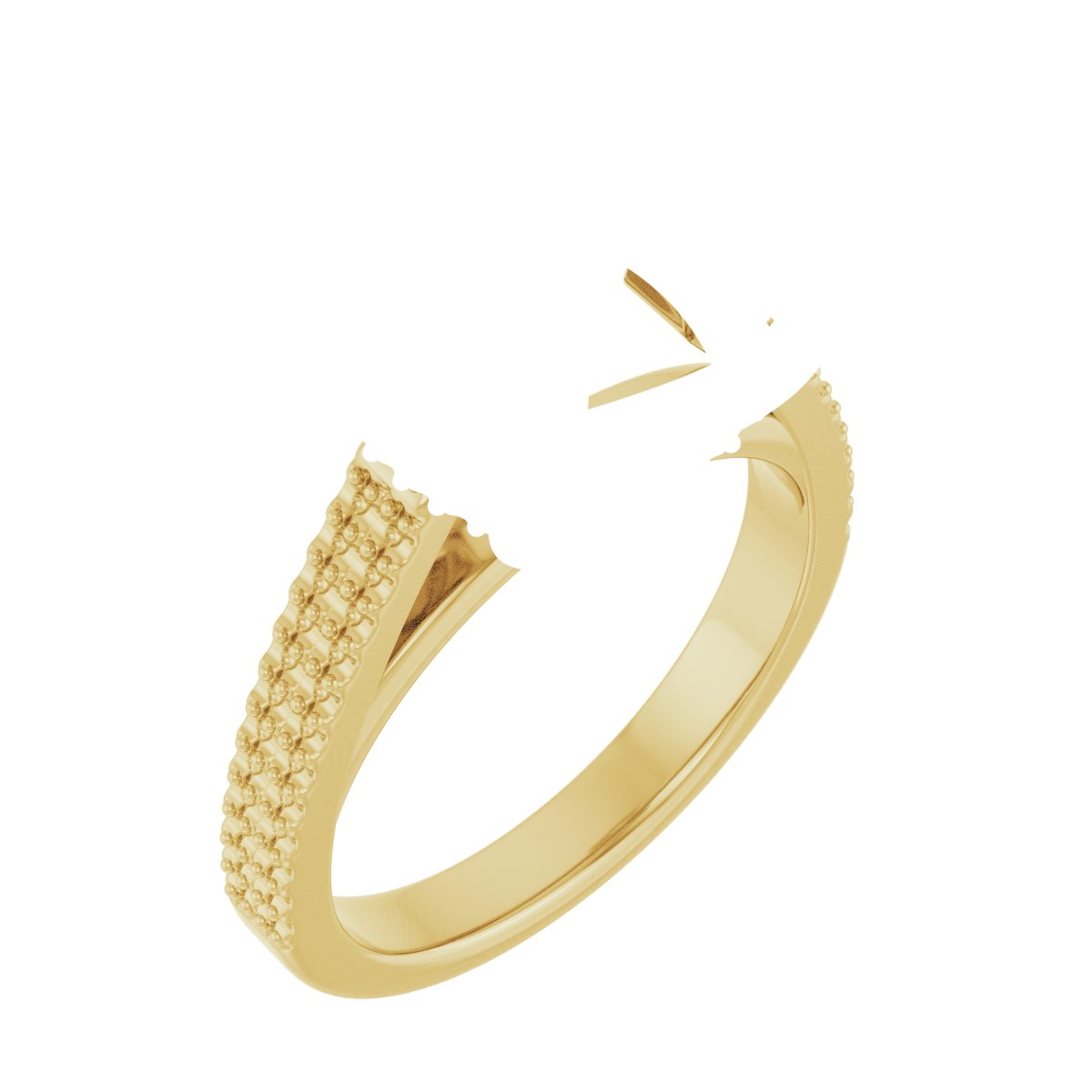 Hidden Halo-Style Engagement Ring