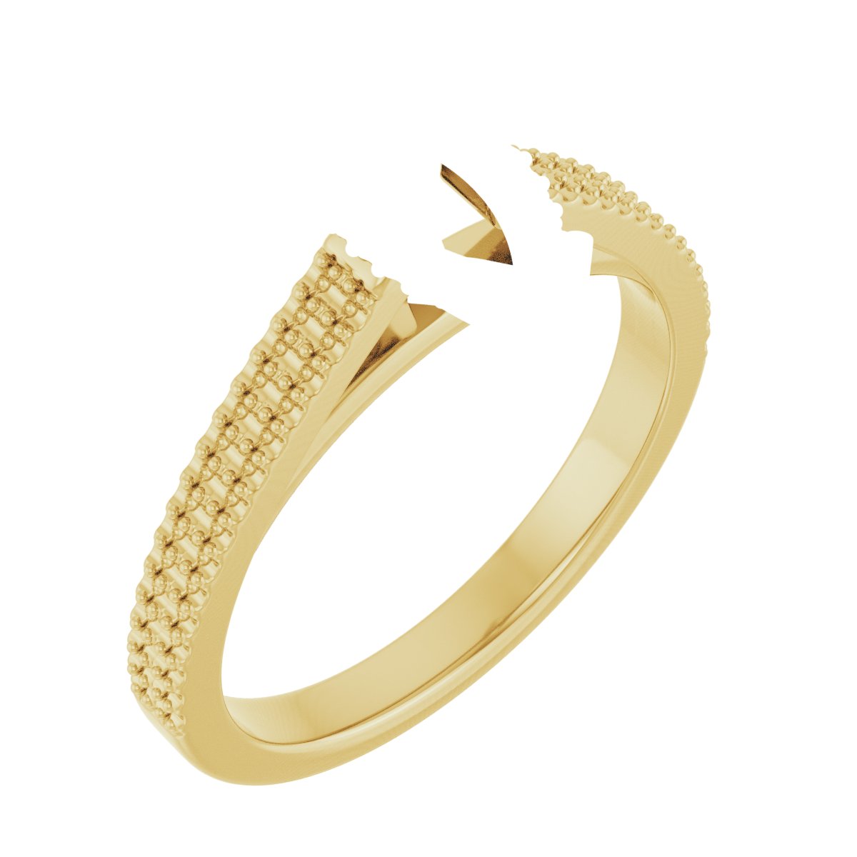 Hidden Halo-Style Engagement Ring