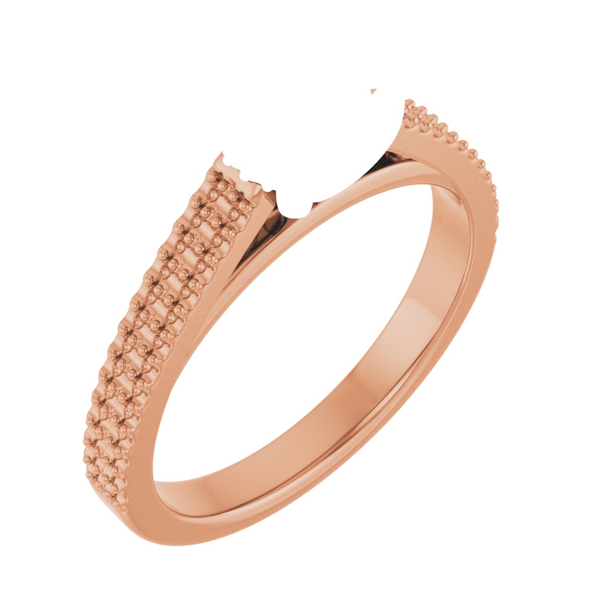 Hidden Halo-Style Engagement Ring