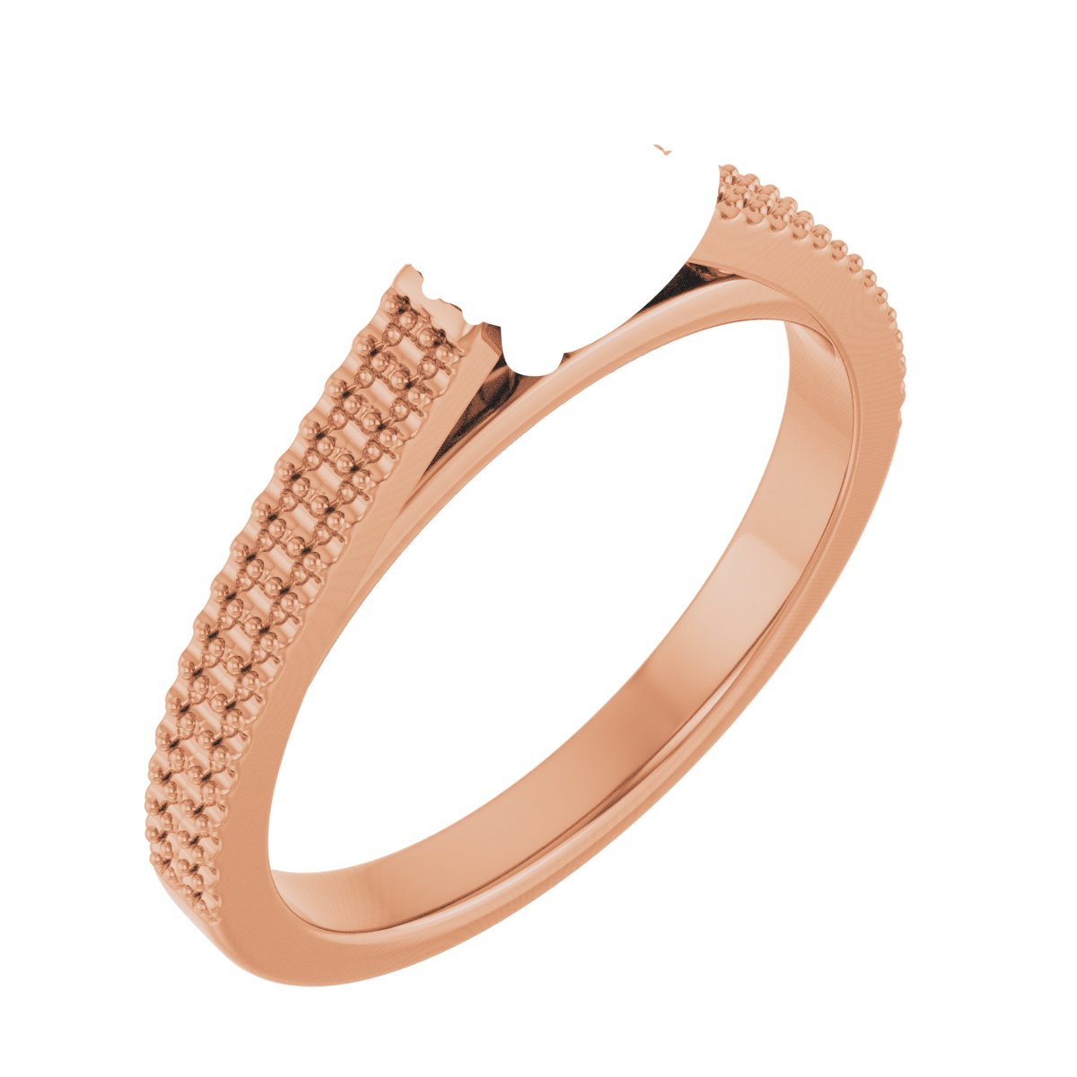 Hidden Halo-Style Engagement Ring