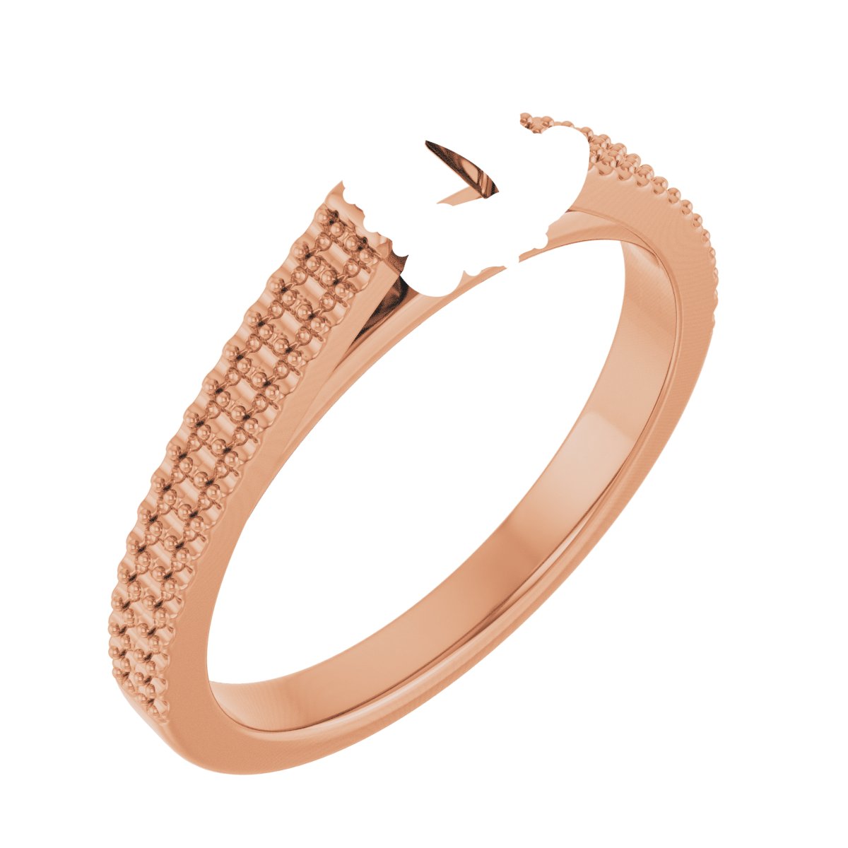 Hidden Halo-Style Engagement Ring