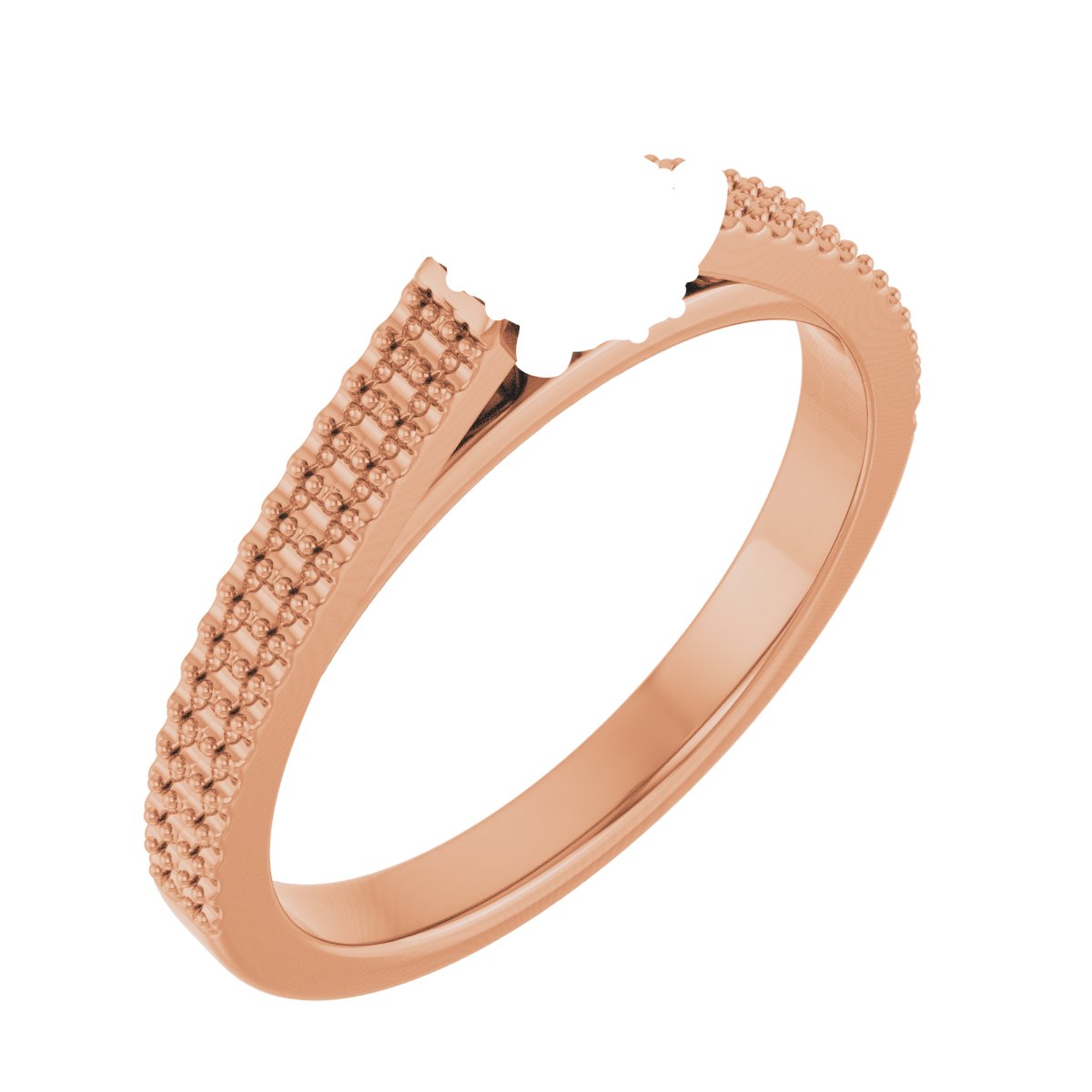 Hidden Halo-Style Engagement Ring