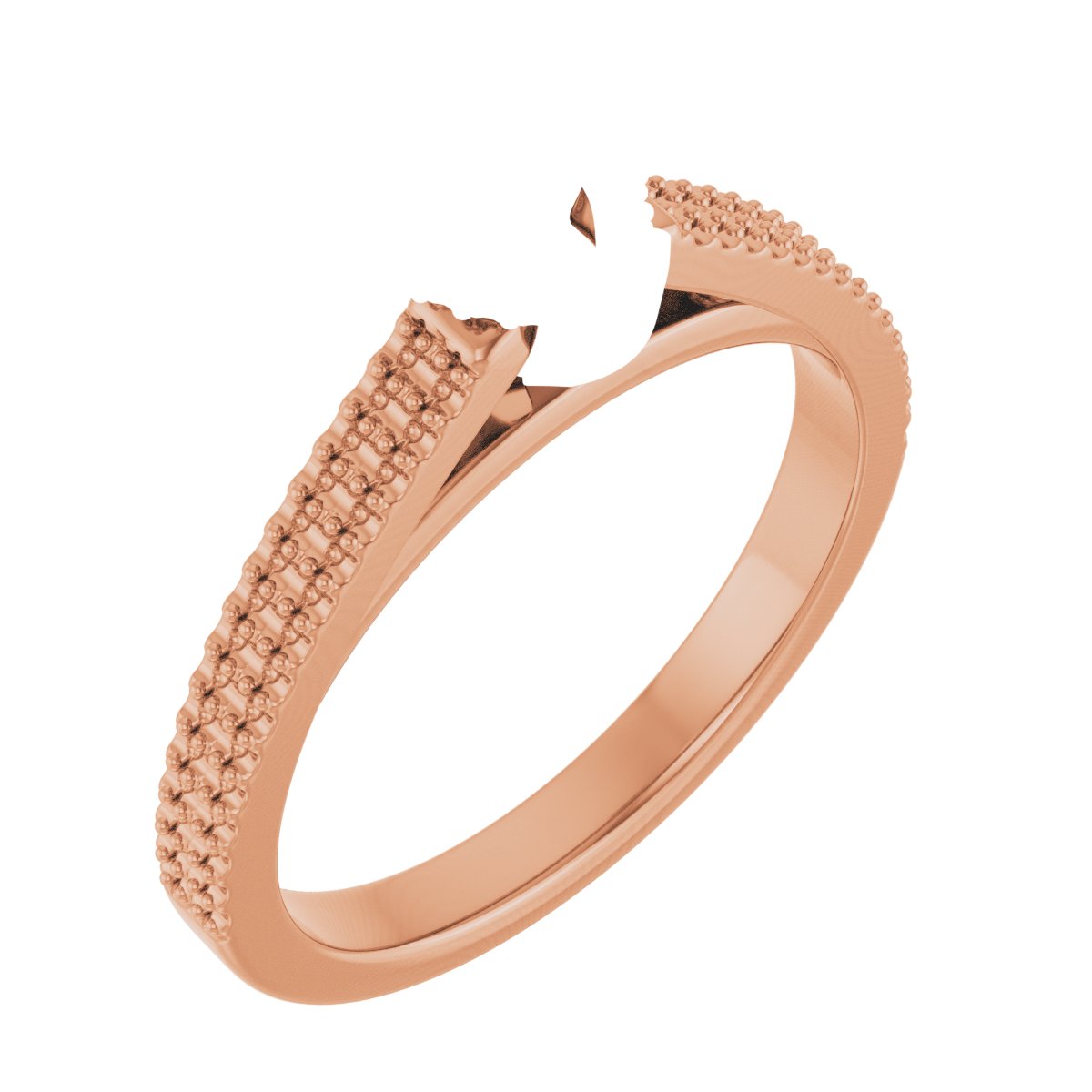 Hidden Halo-Style Engagement Ring