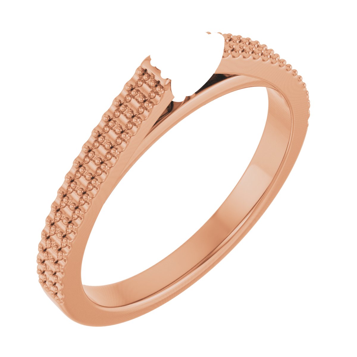 Hidden Halo-Style Engagement Ring