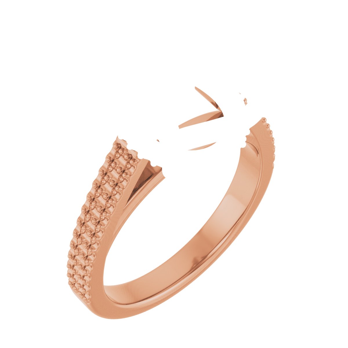 Hidden Halo-Style Engagement Ring