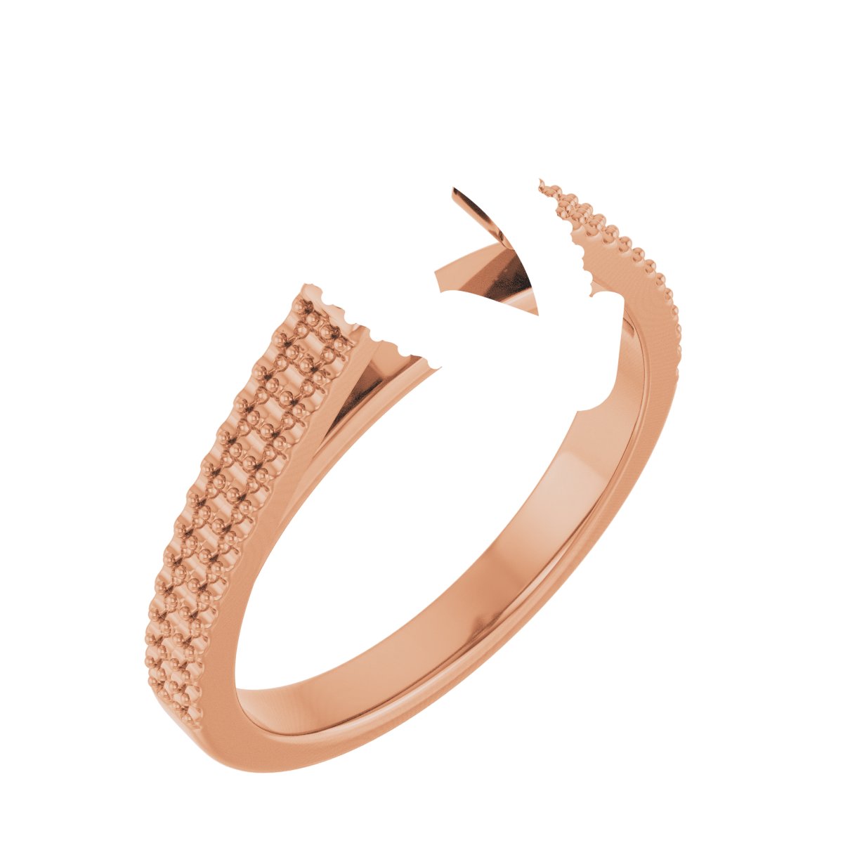 Hidden Halo-Style Engagement Ring