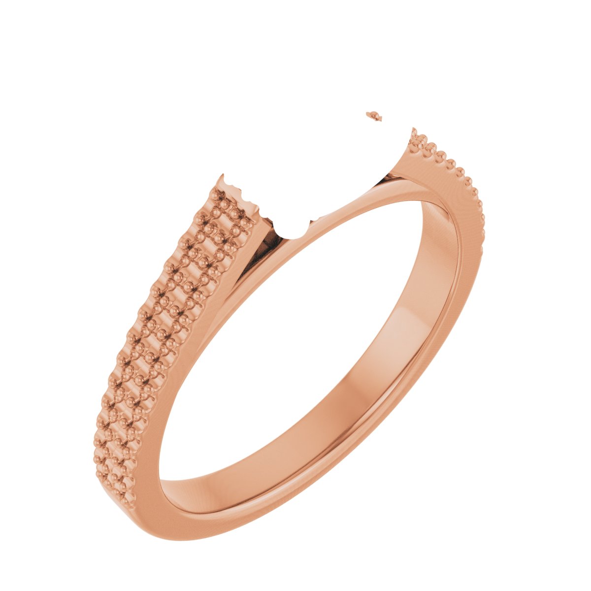 Hidden Halo-Style Engagement Ring