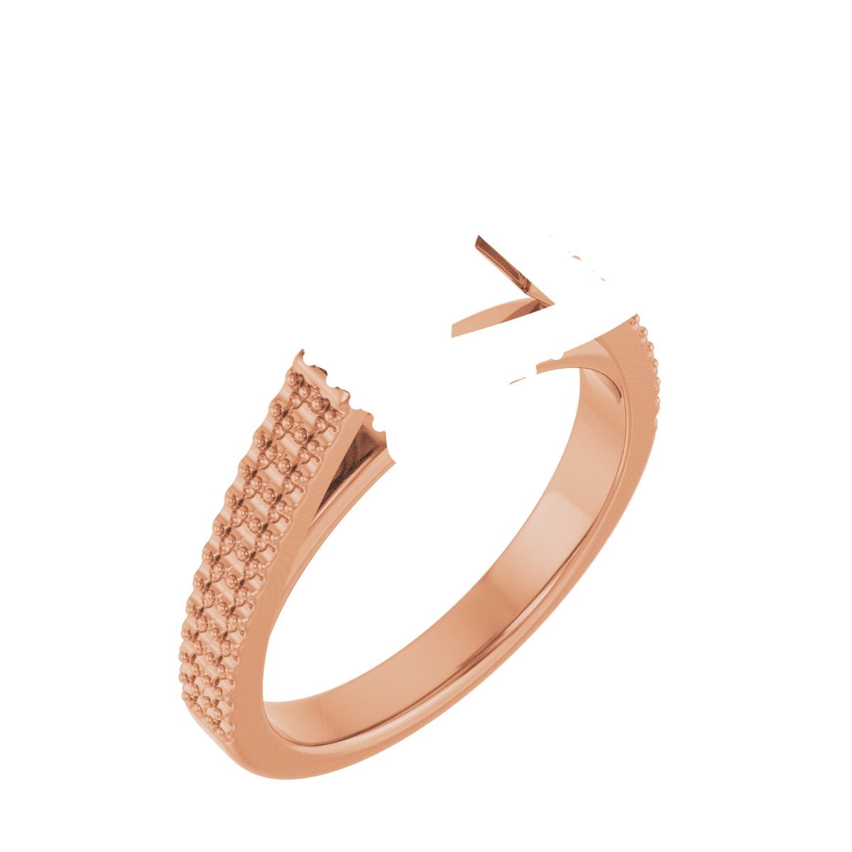 Hidden Halo-Style Engagement Ring