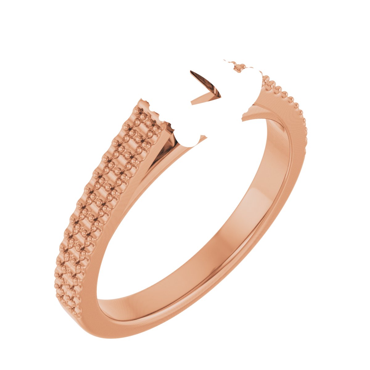 Hidden Halo-Style Engagement Ring