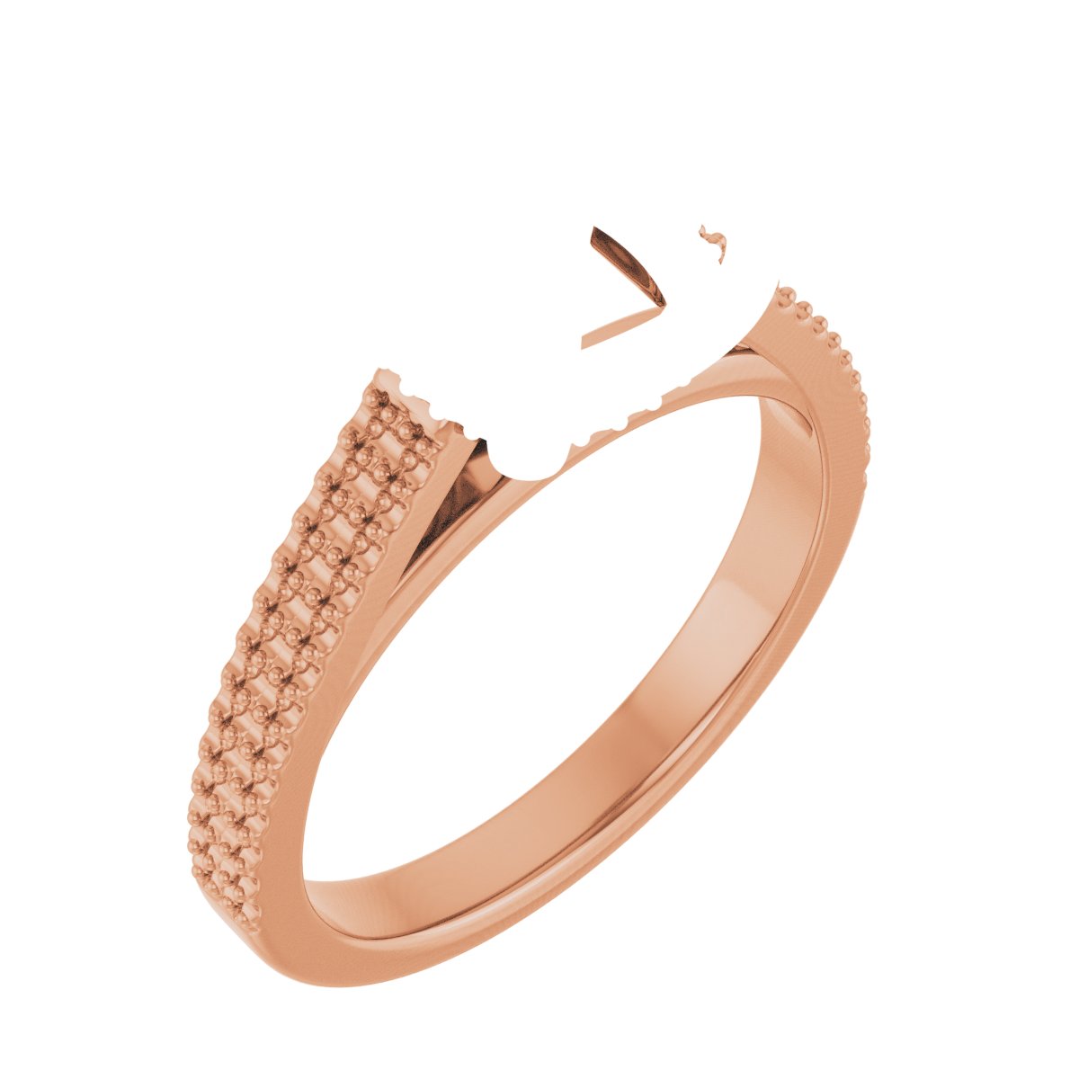 Hidden Halo-Style Engagement Ring
