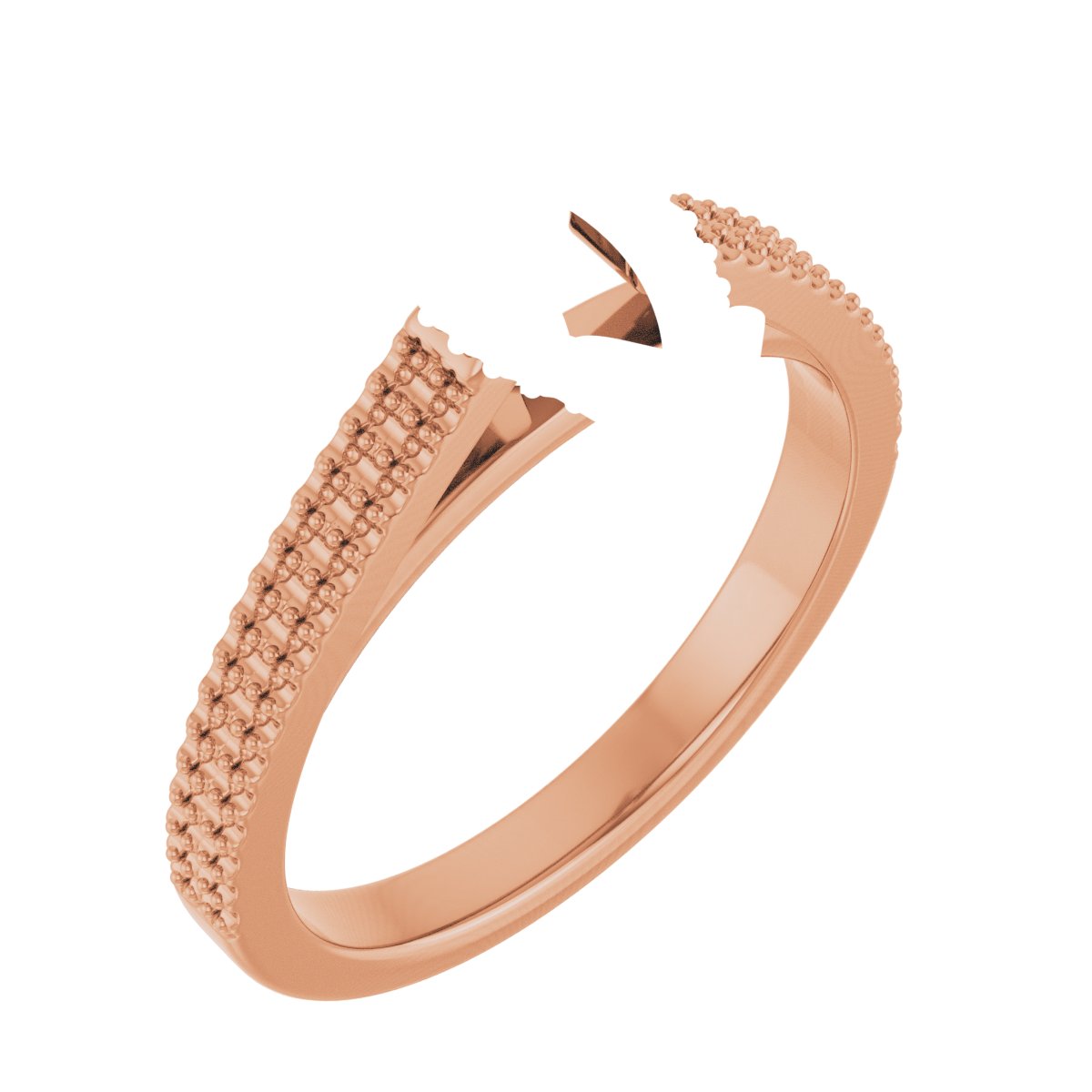 Hidden Halo-Style Engagement Ring