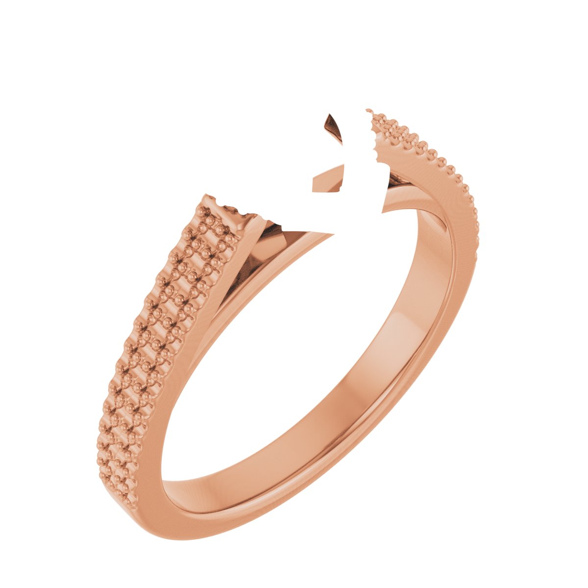Hidden Halo-Style Engagement Ring