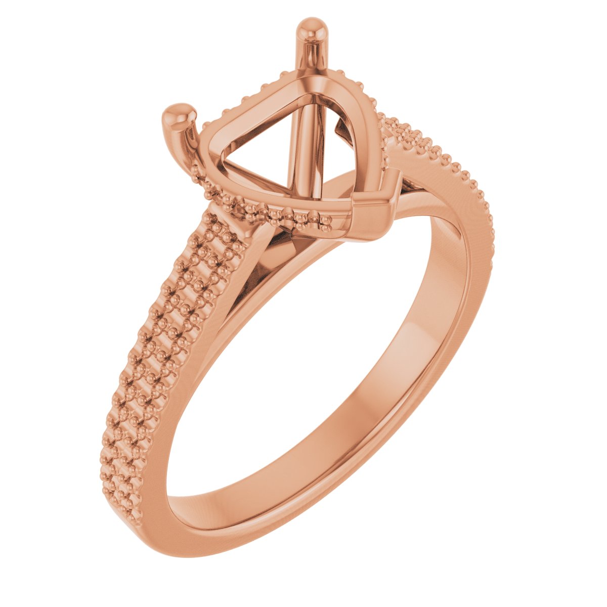 Hidden Halo-Style Engagement Ring