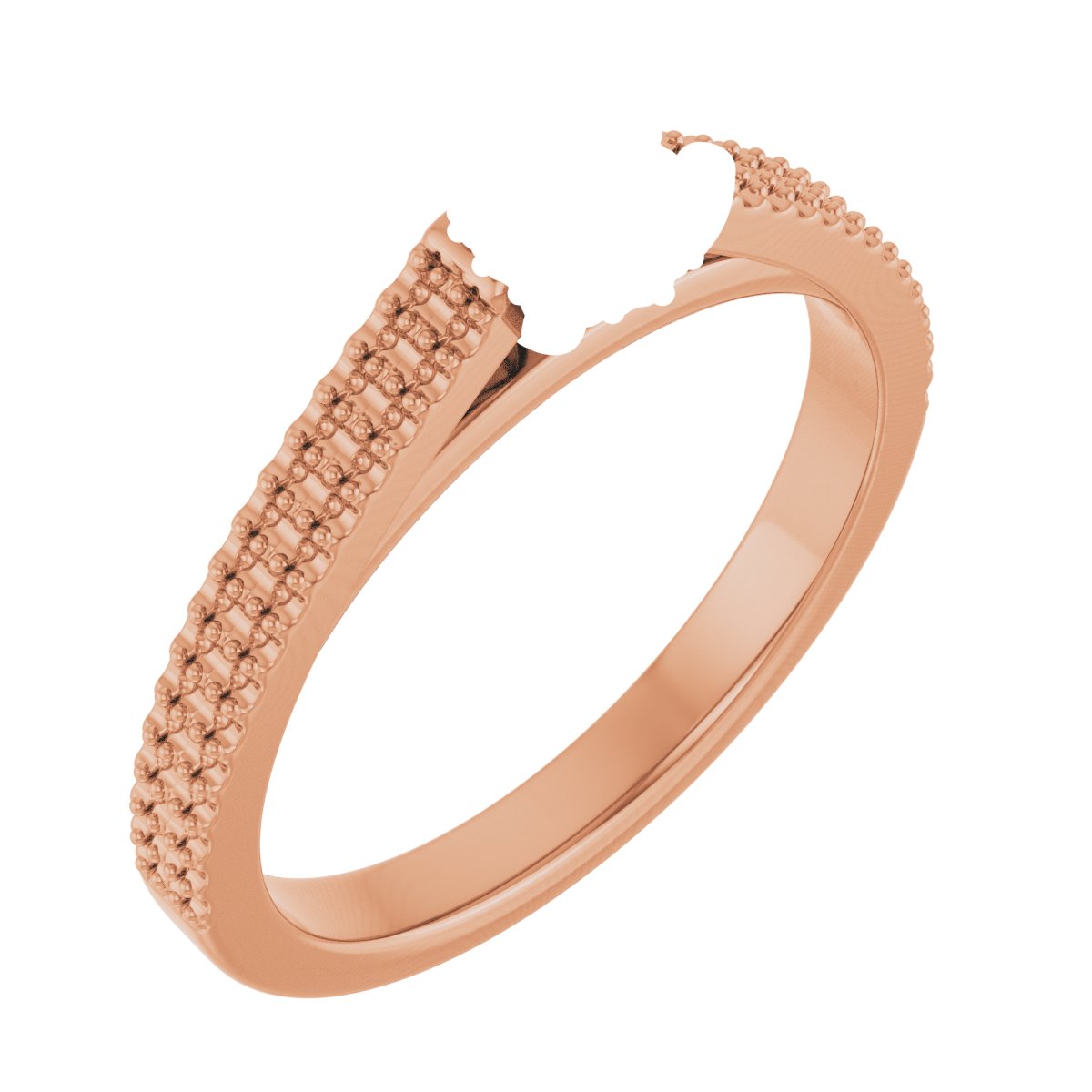 Hidden Halo-Style Engagement Ring