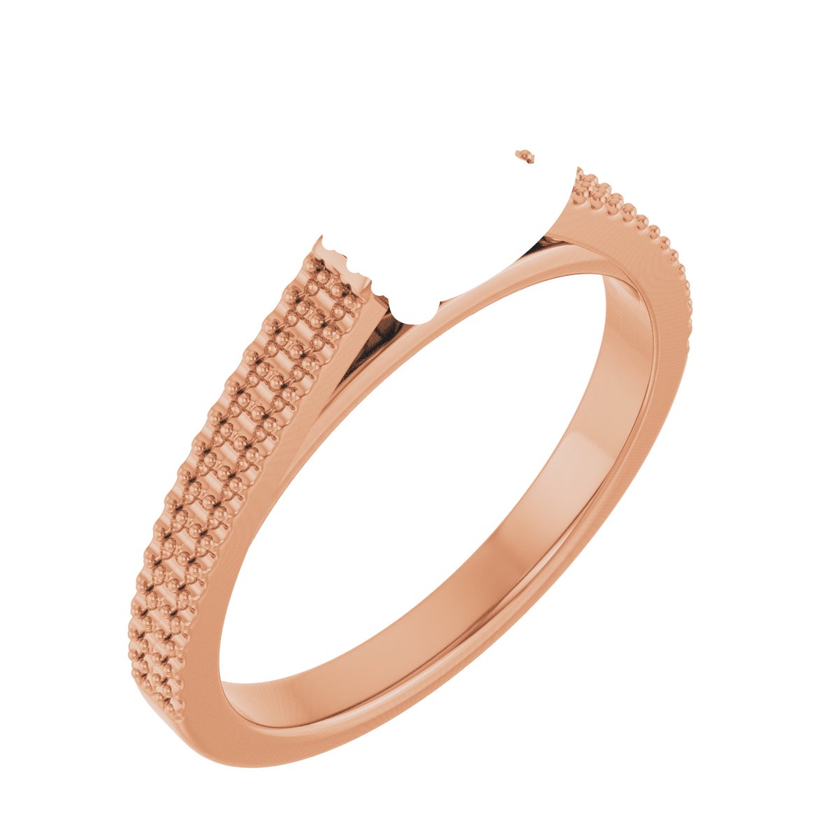 Hidden Halo-Style Engagement Ring