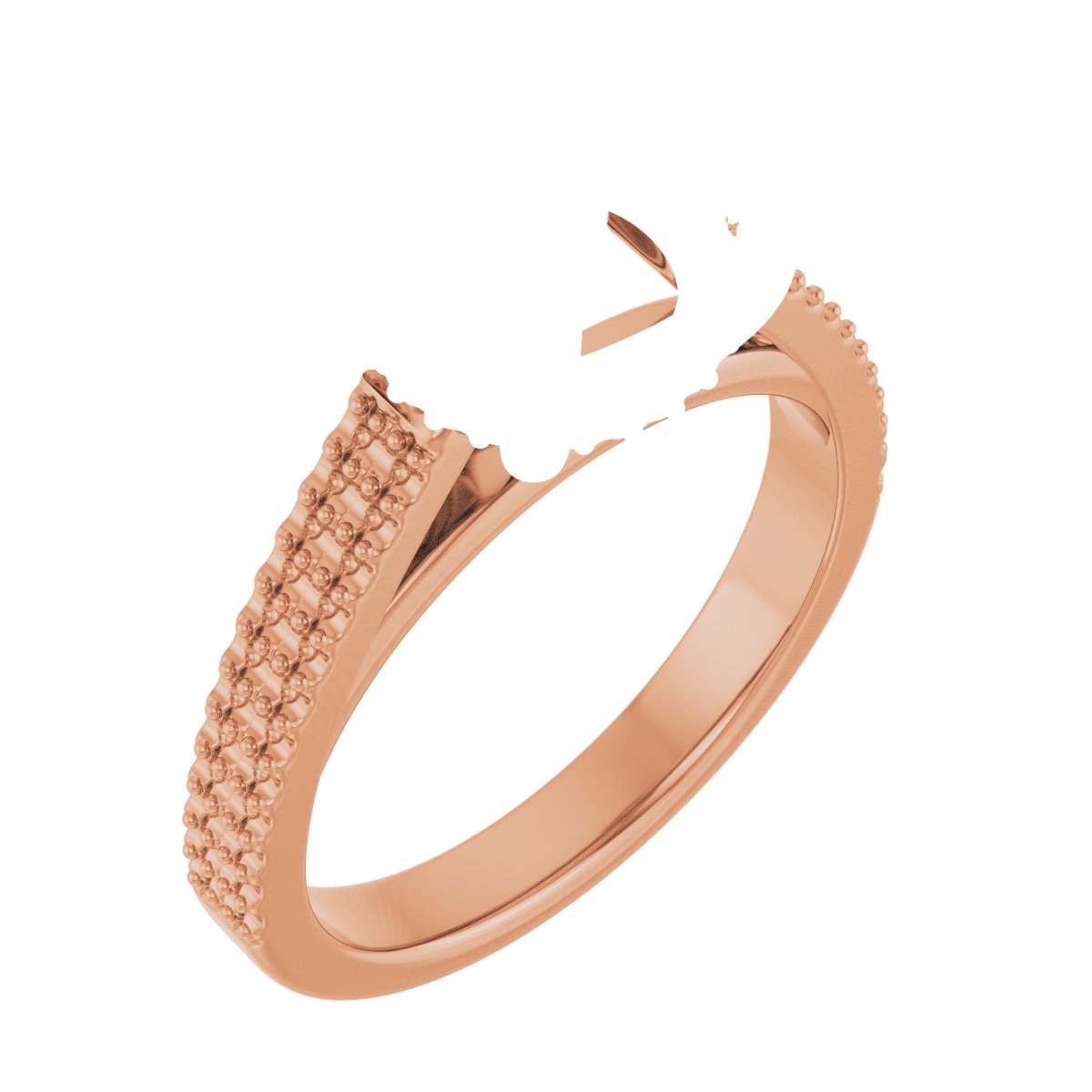 Hidden Halo-Style Engagement Ring