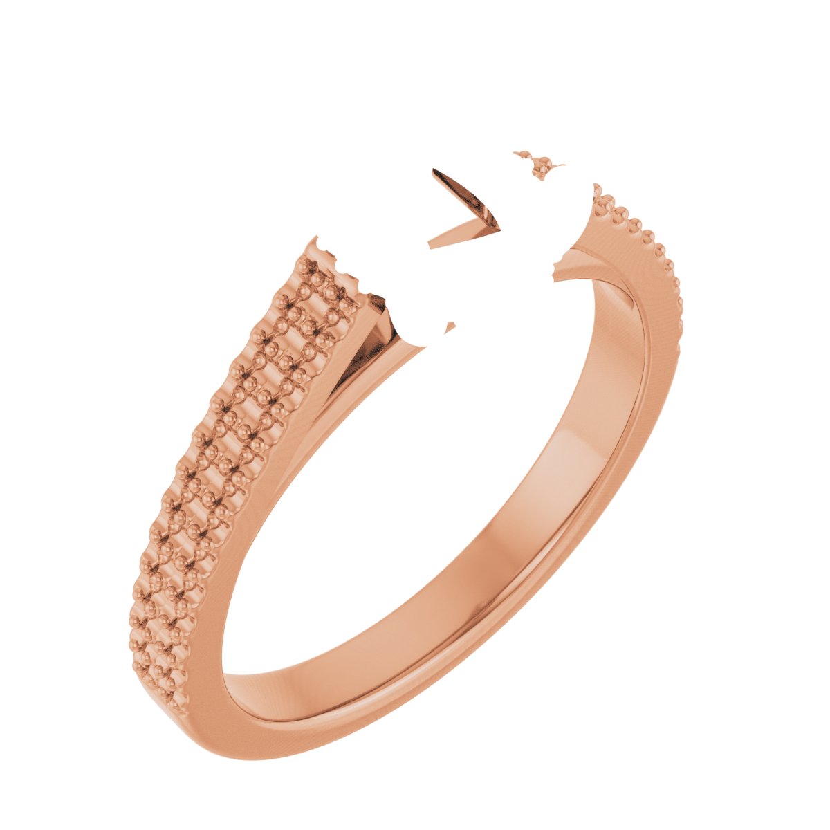 Hidden Halo-Style Engagement Ring
