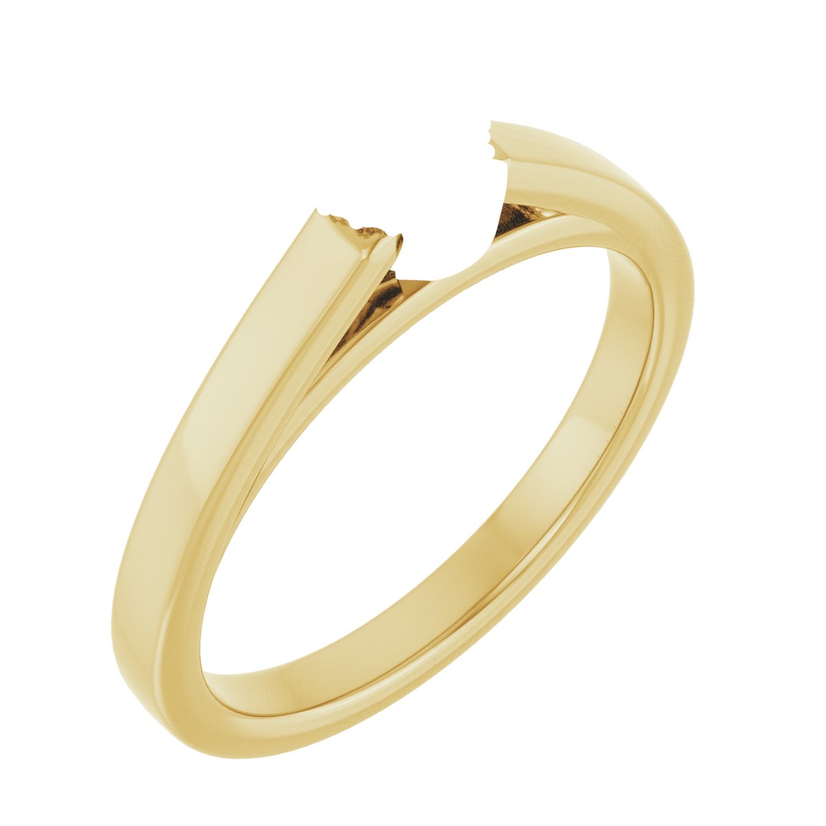 Hidden Halo-Style Engagement Ring