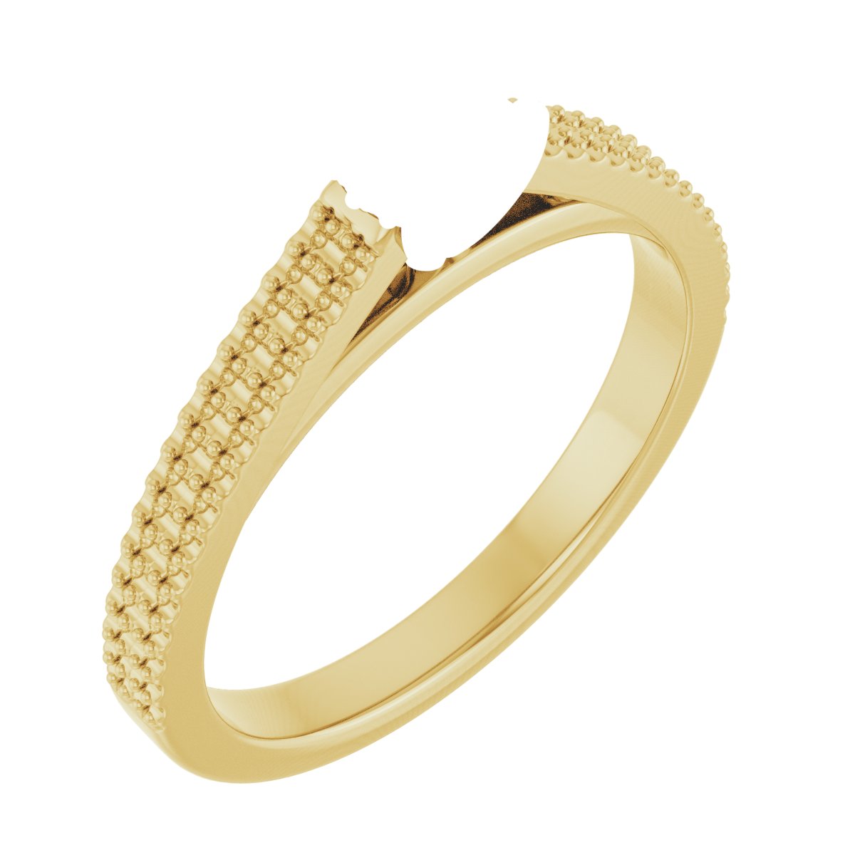 Hidden Halo-Style Engagement Ring