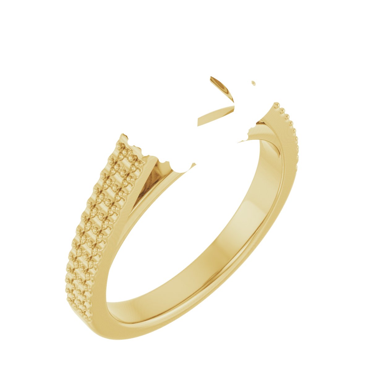 Hidden Halo-Style Engagement Ring