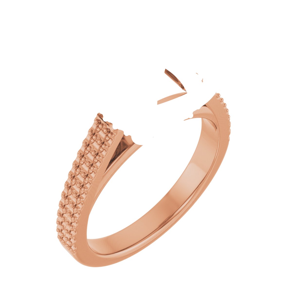 Hidden Halo-Style Engagement Ring