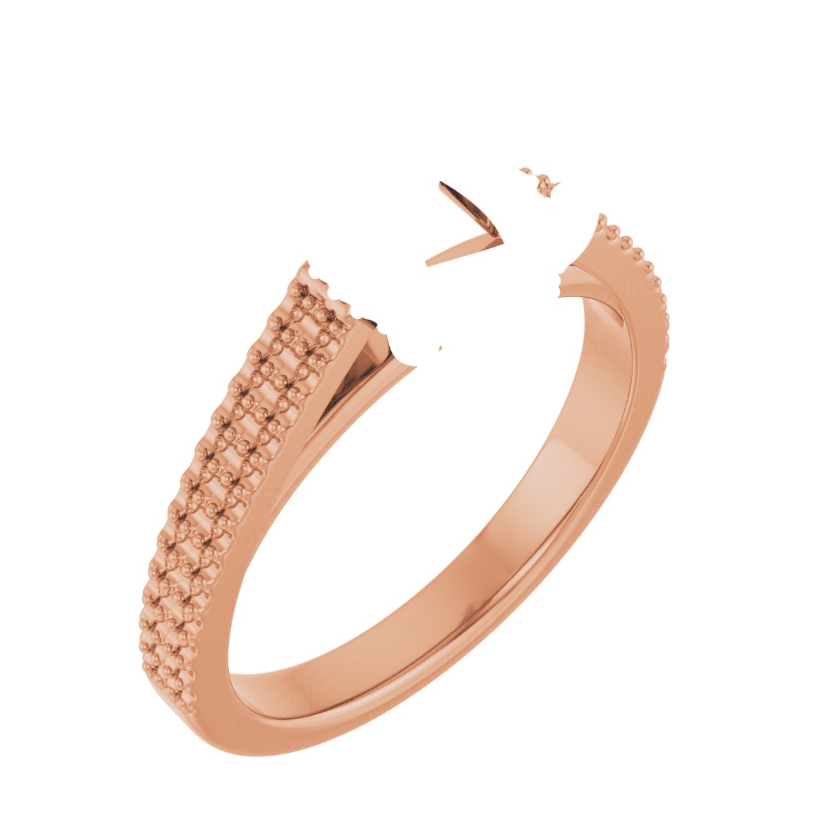 Hidden Halo-Style Engagement Ring