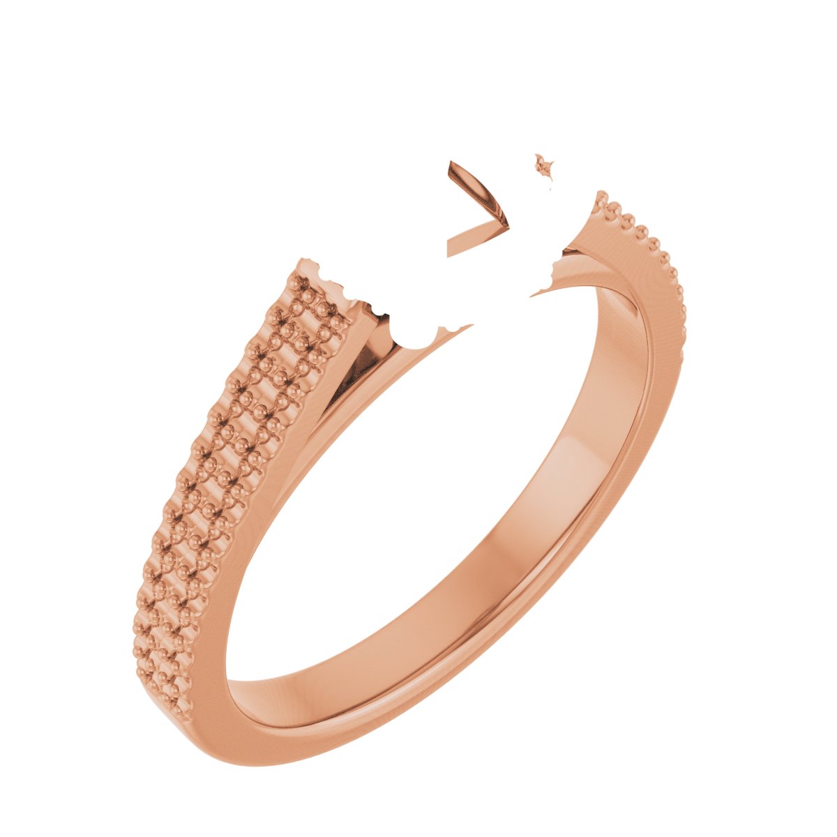 Hidden Halo-Style Engagement Ring