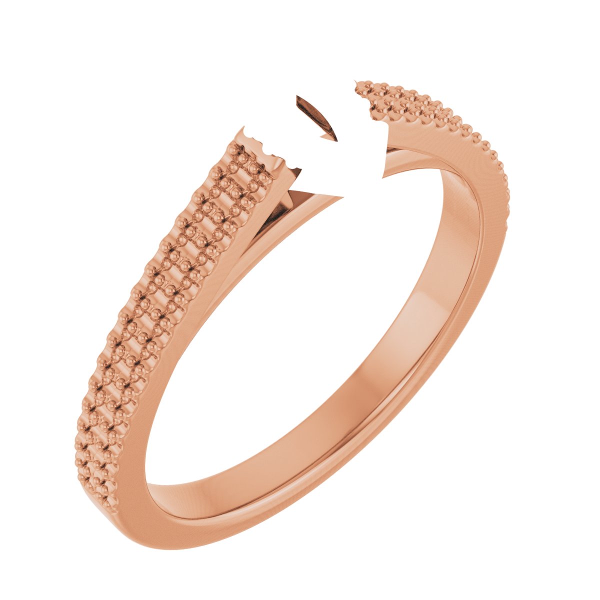 Hidden Halo-Style Engagement Ring