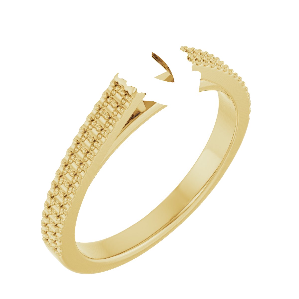 Hidden Halo-Style Engagement Ring