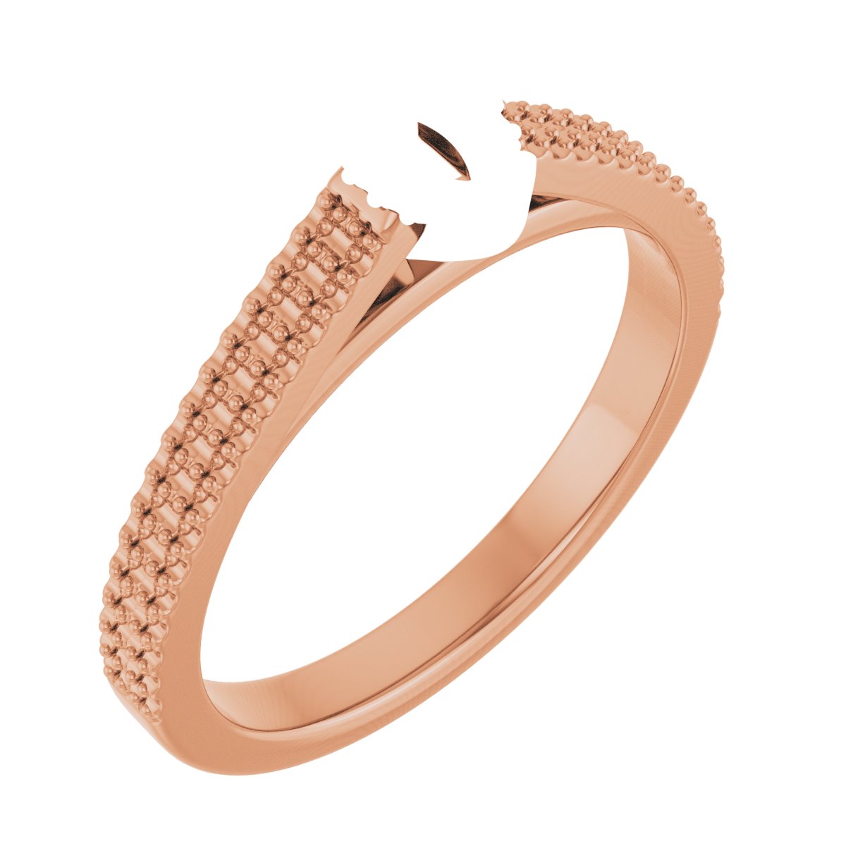 Hidden Halo-Style Engagement Ring