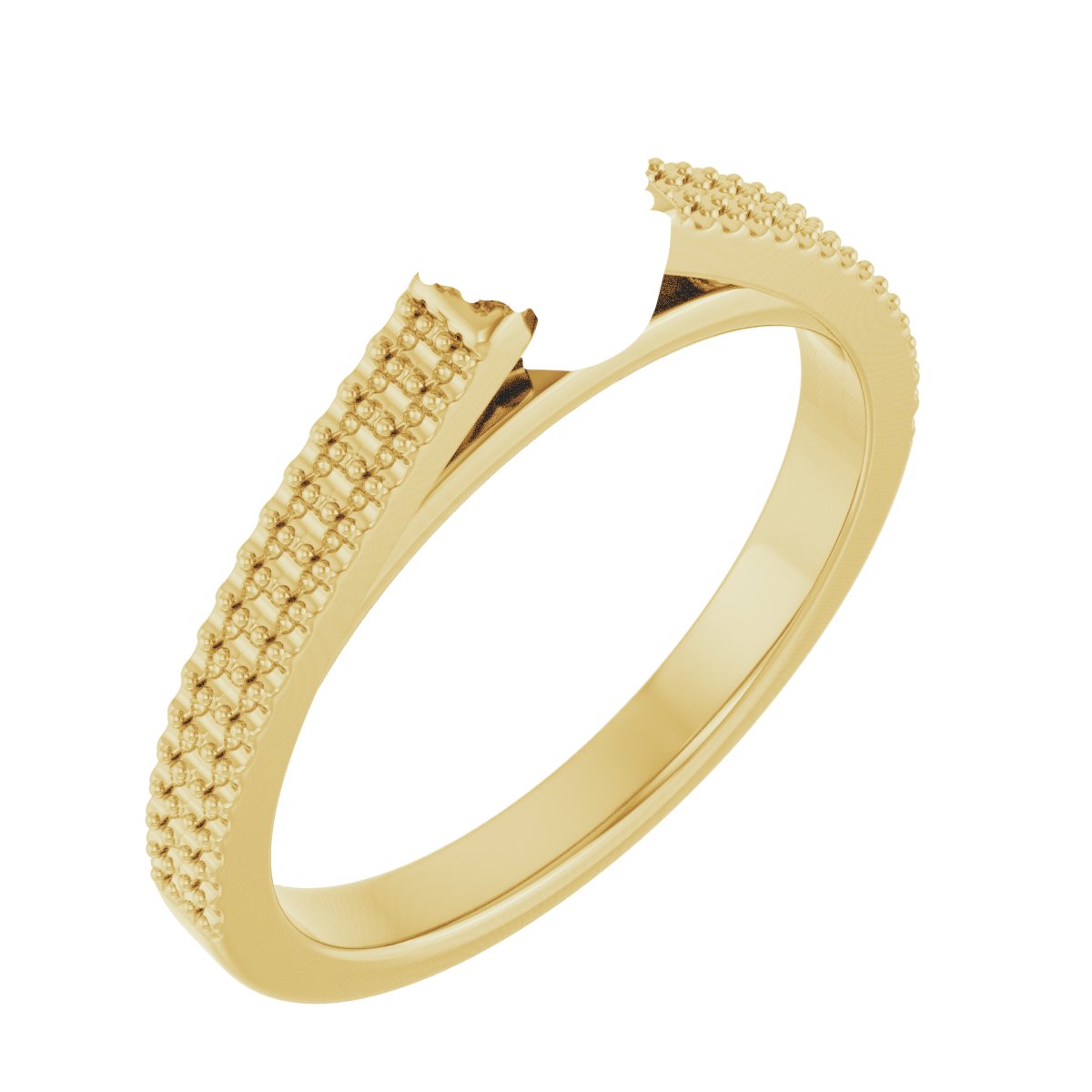 Hidden Halo-Style Engagement Ring