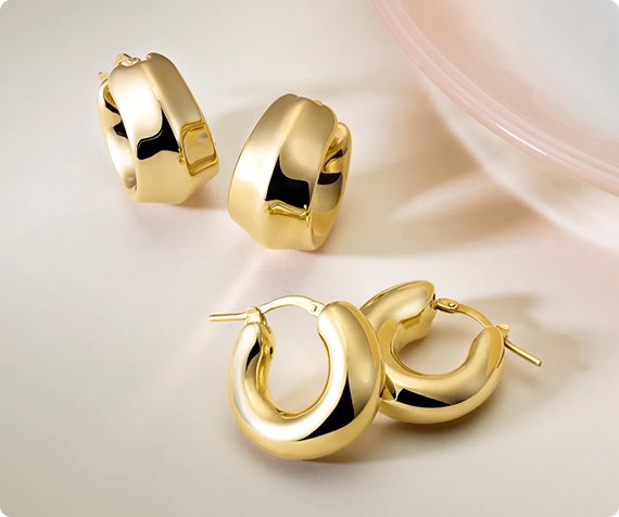 Bold Gold Jewelry