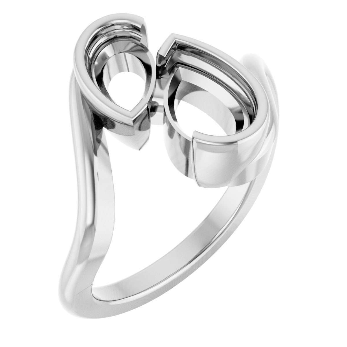 Two-Stone Engagement Ring or Band