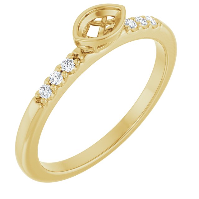 14k Yellow Gold