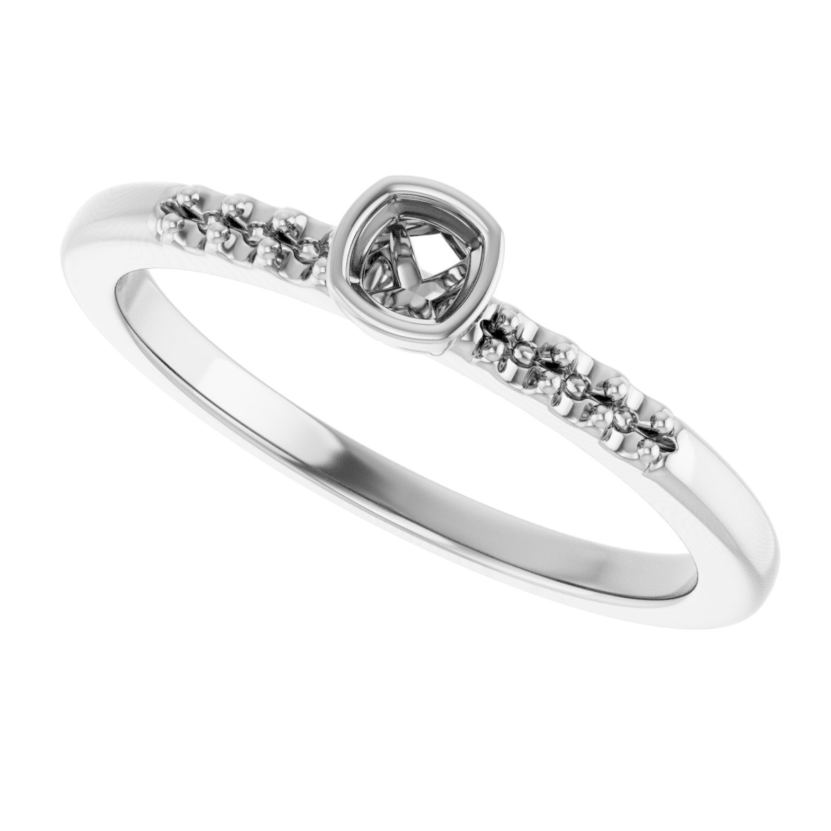 8x4.5 mm Marquise Ring Mounting view 5