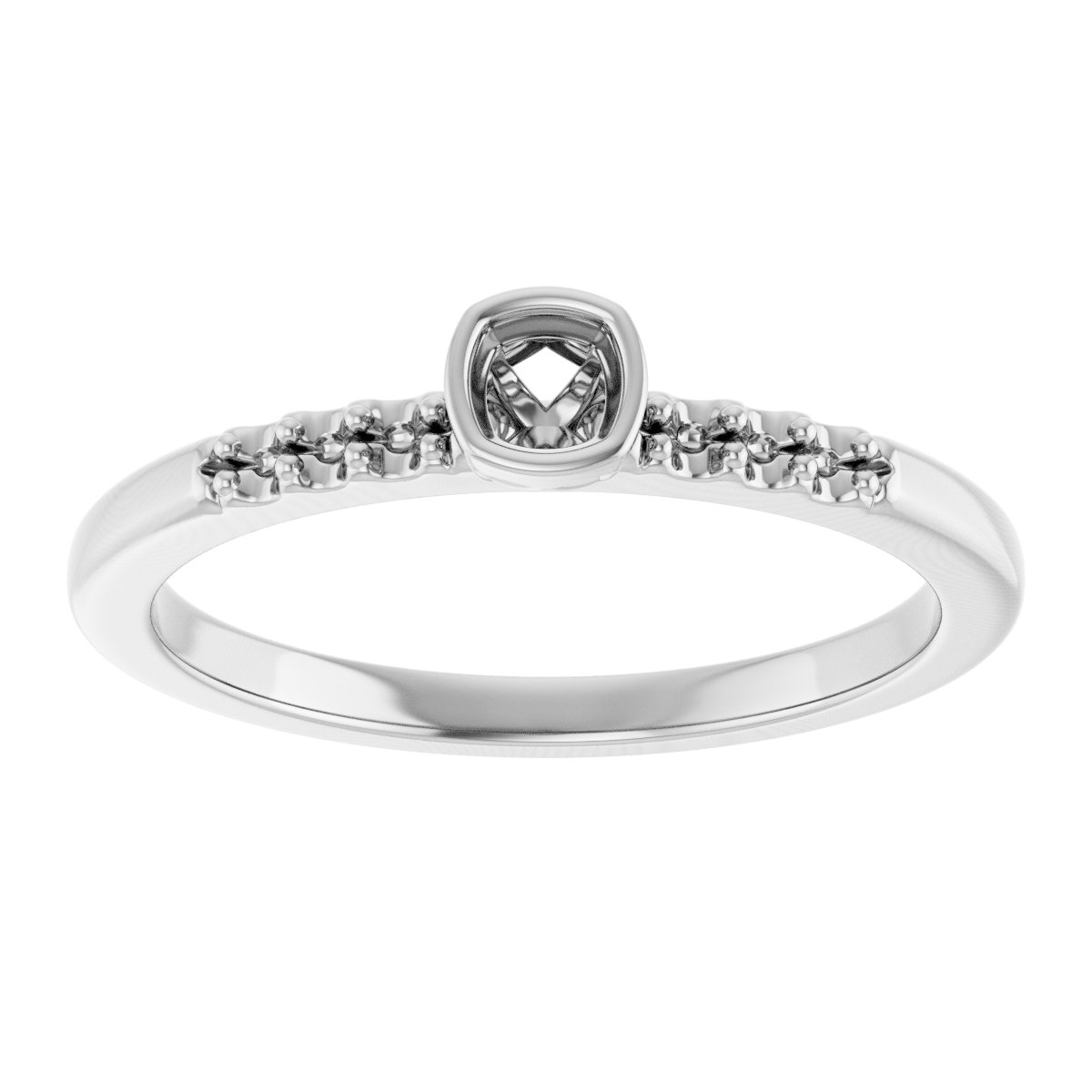 8x4.5 mm Marquise Ring Mounting view 3