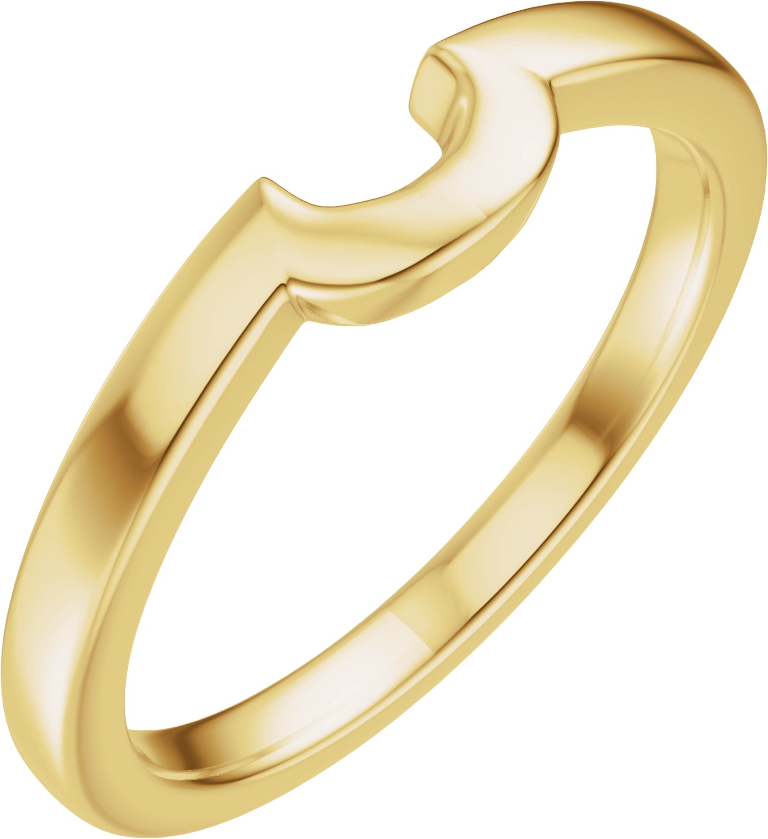 Claw-Prong Solitaire Bezel-Style Engagement Ring or Band