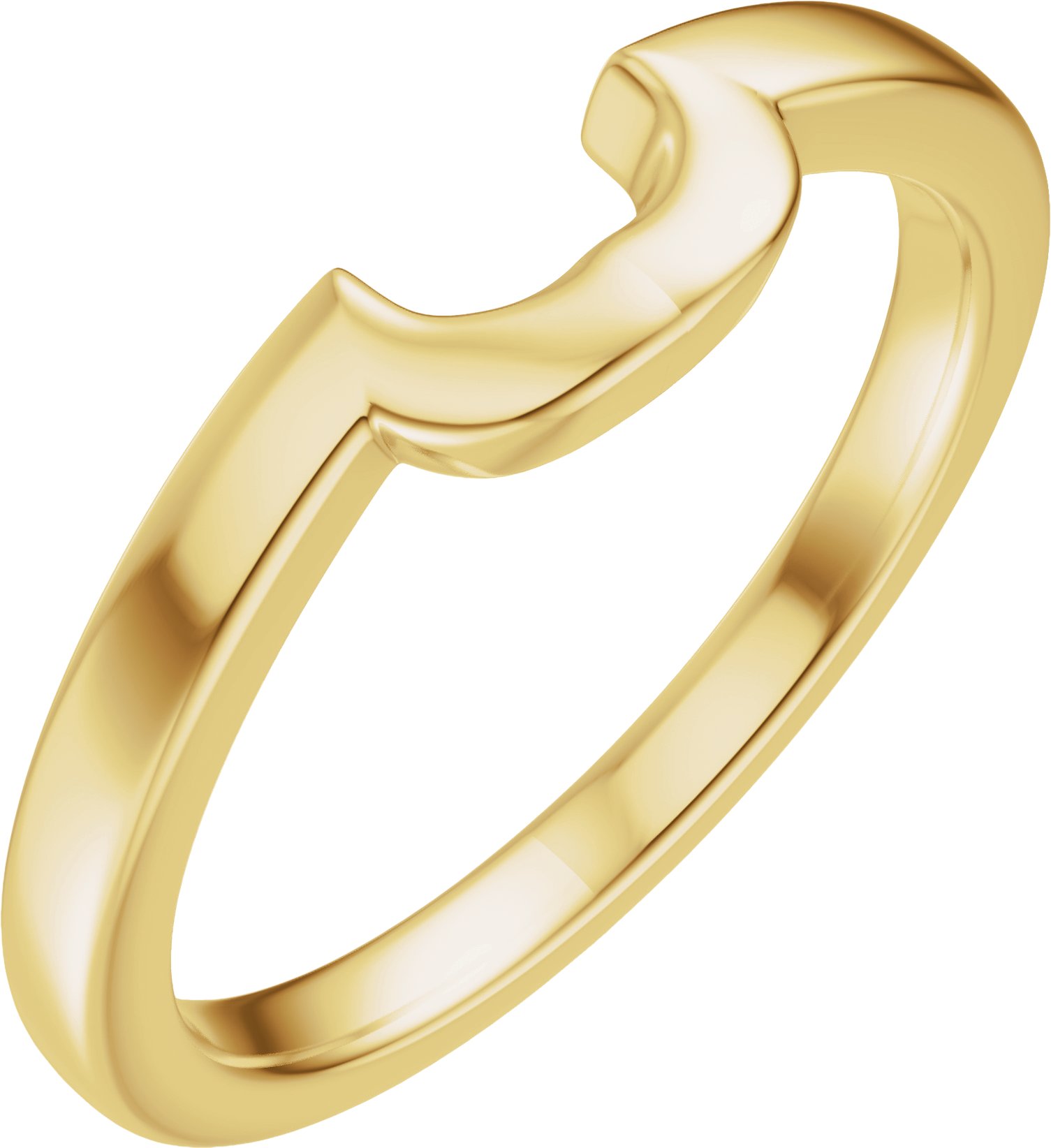 Claw-Prong Solitaire Bezel-Style Engagement Ring or Band