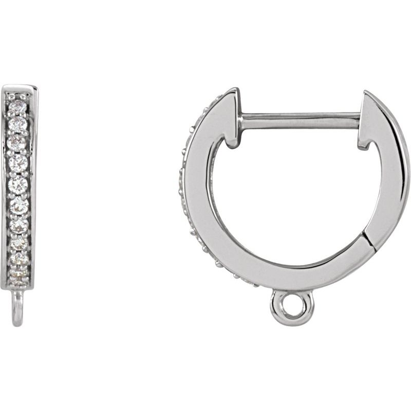 Accented Hoop Earring Top